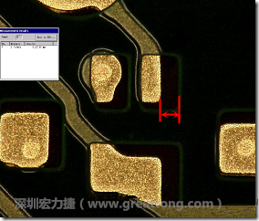 其他零件的防焊層印刷偏移，造成焊墊大小不一的現(xiàn)象。