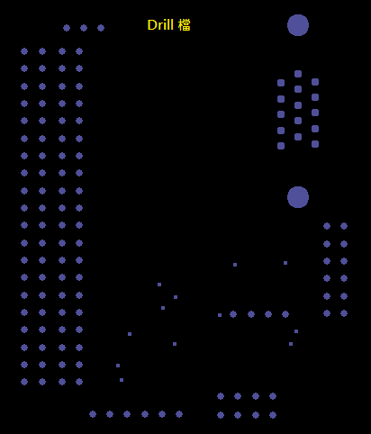 產(chǎn)生Drill File及 Map File 的Gerber 檔案，此會(huì)產(chǎn)生描述此PCB所用到的鉆孔的孔徑尺寸及鉆孔的座標(biāo)資訊。
